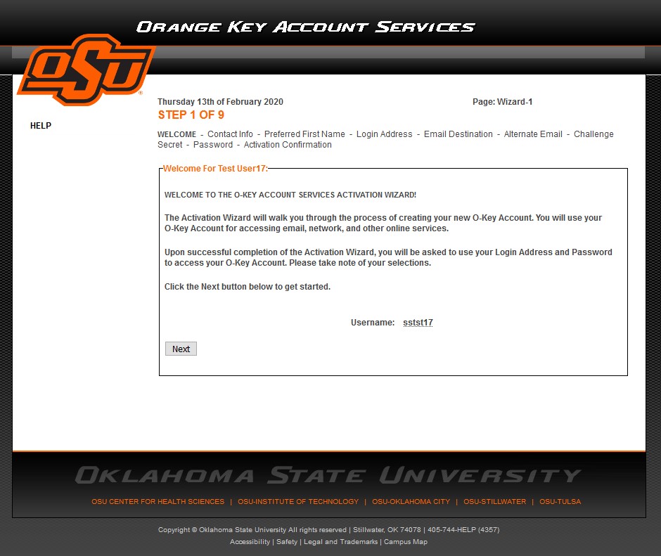 okstate phone number