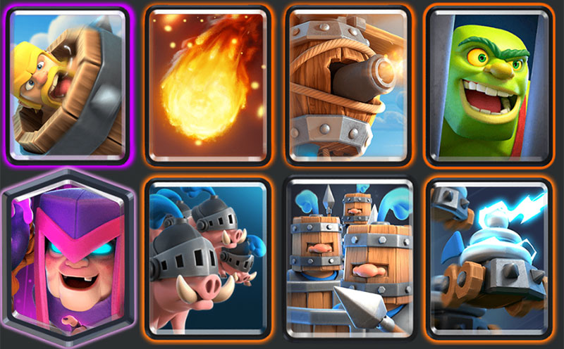 mazos meta clash royale