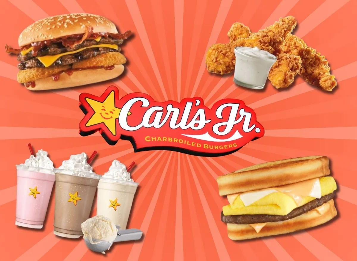 menu carls jr