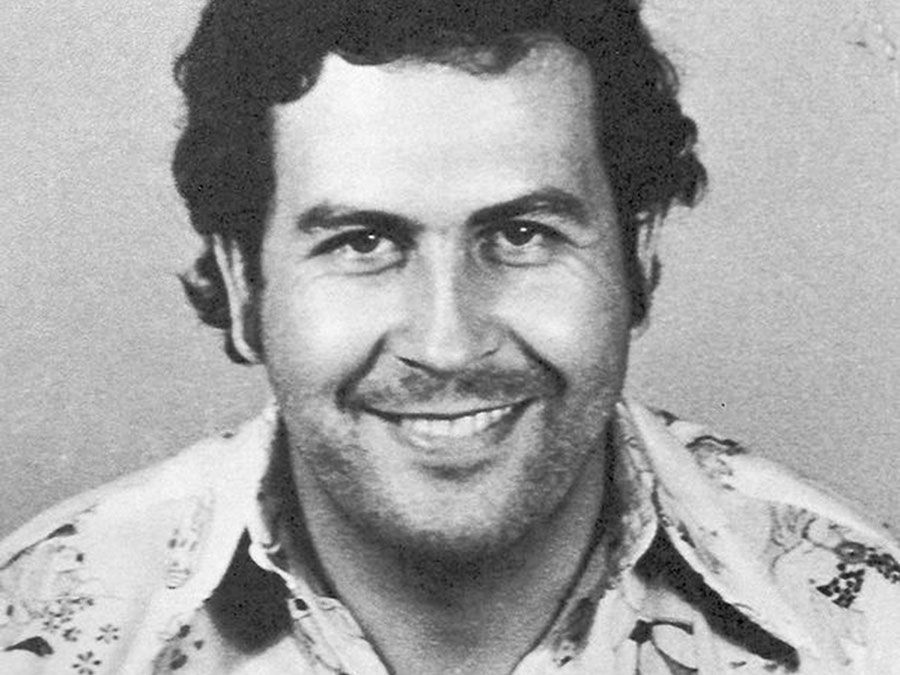 fotos de pablo escobar