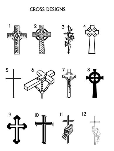 cross tattoo designs simple