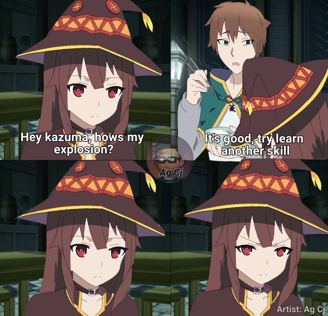 konosuba megumin memes