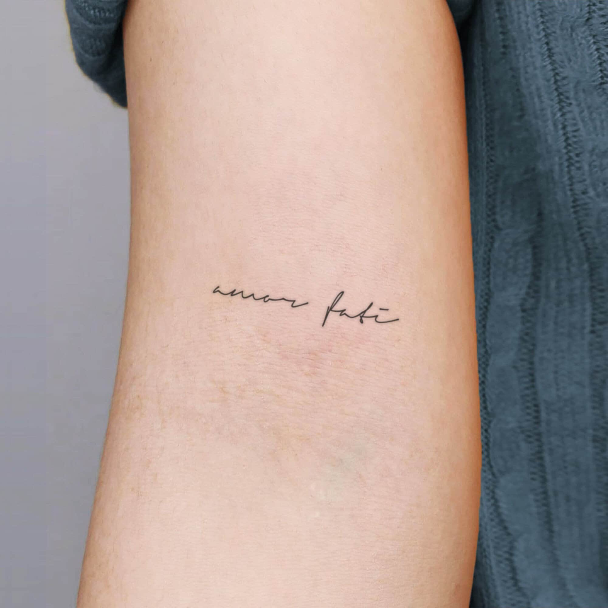 amor fati tattoo