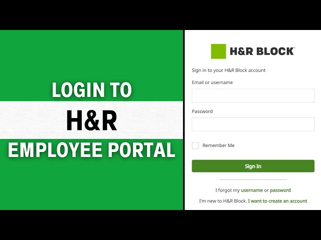 hr block portal