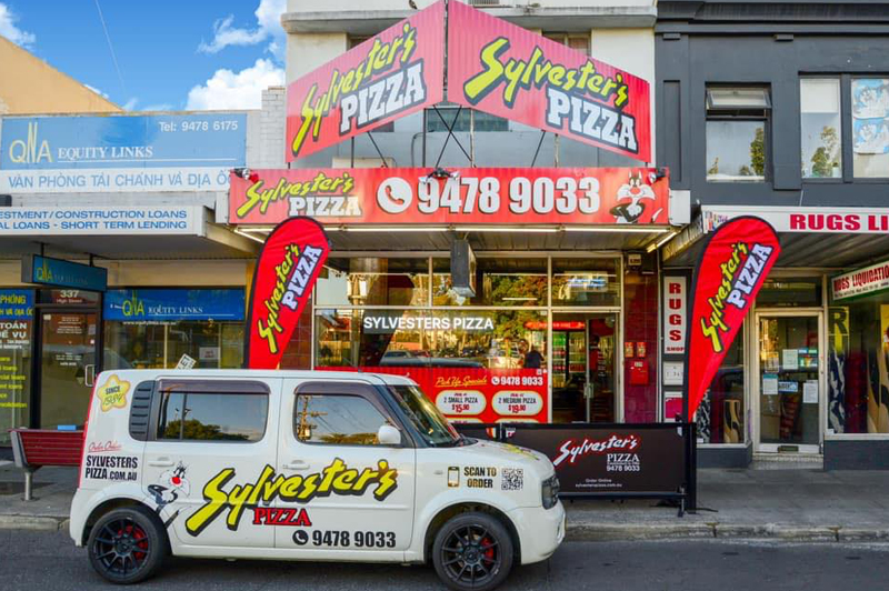 sylvesters pizza high street