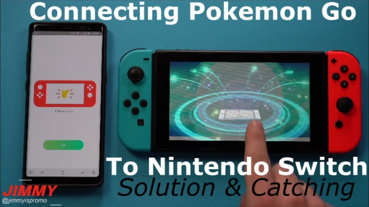 can t connect pokemon go to switch