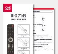 one for all universal remote manual