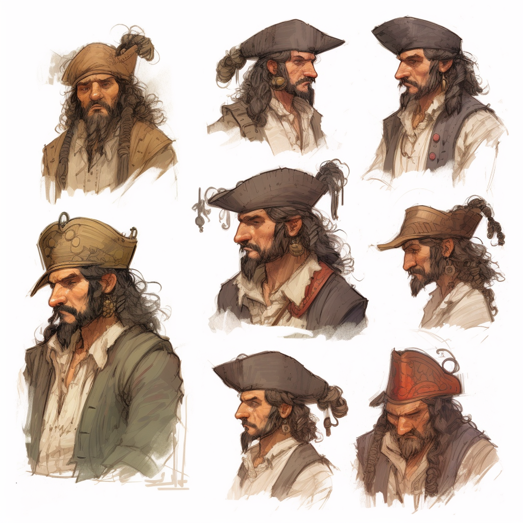 pirate character design