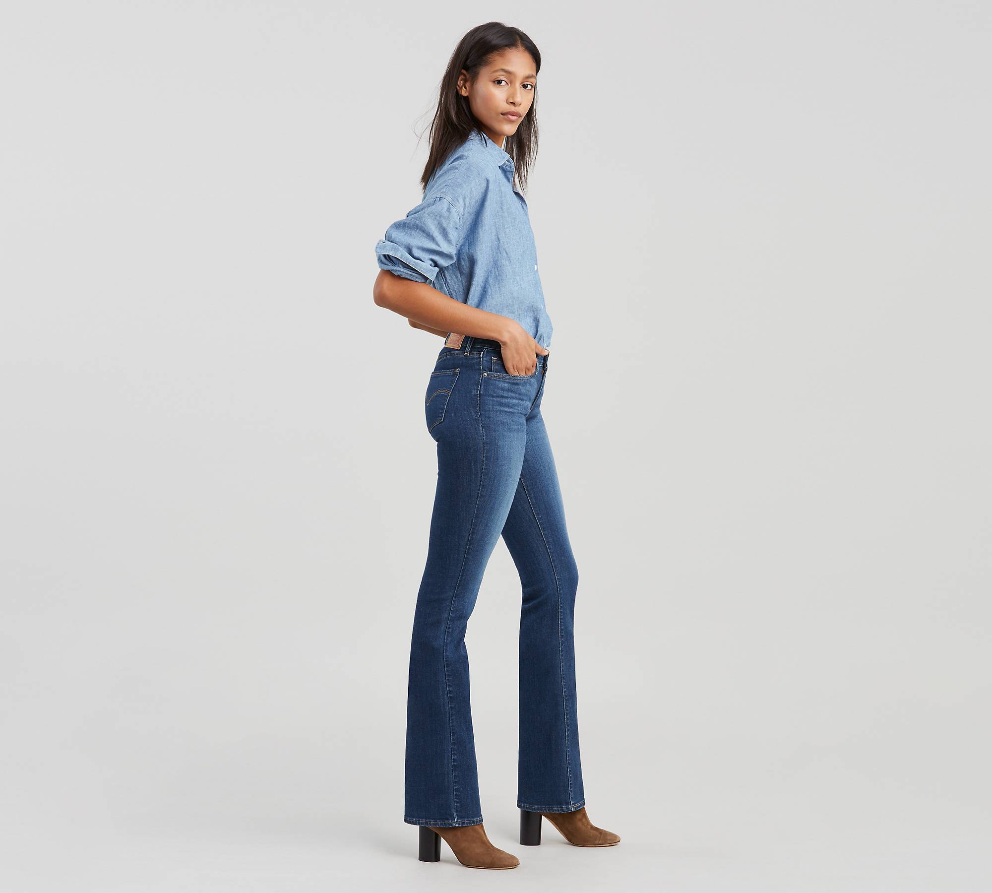 womens levi bootcut jeans