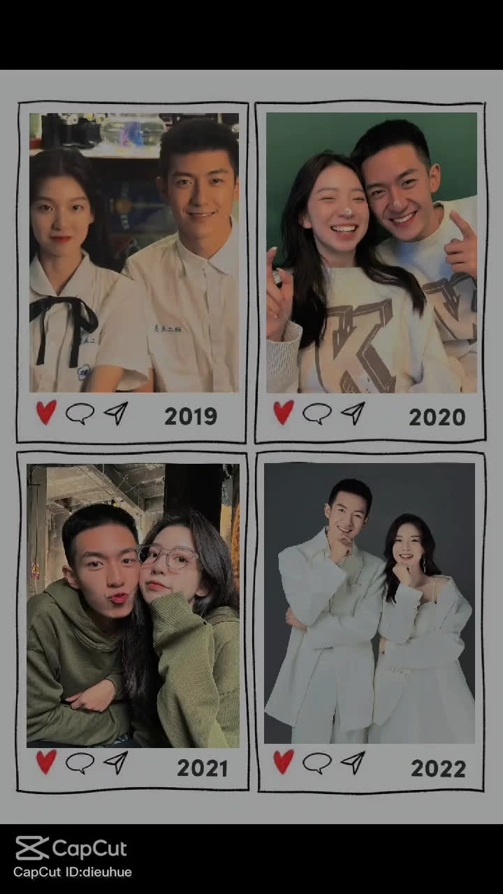 love story capcut template