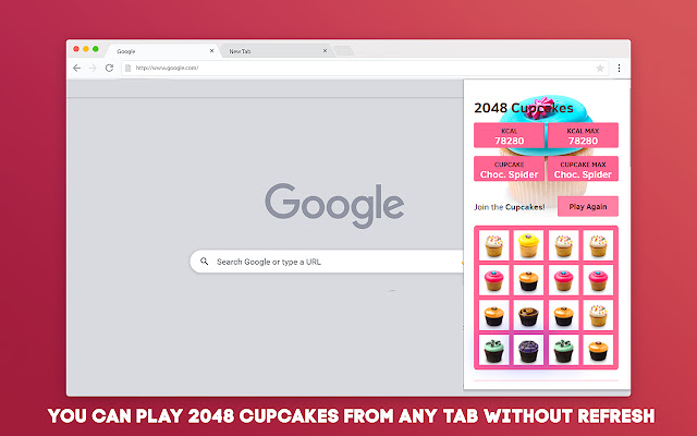 cupcake 2048 extension