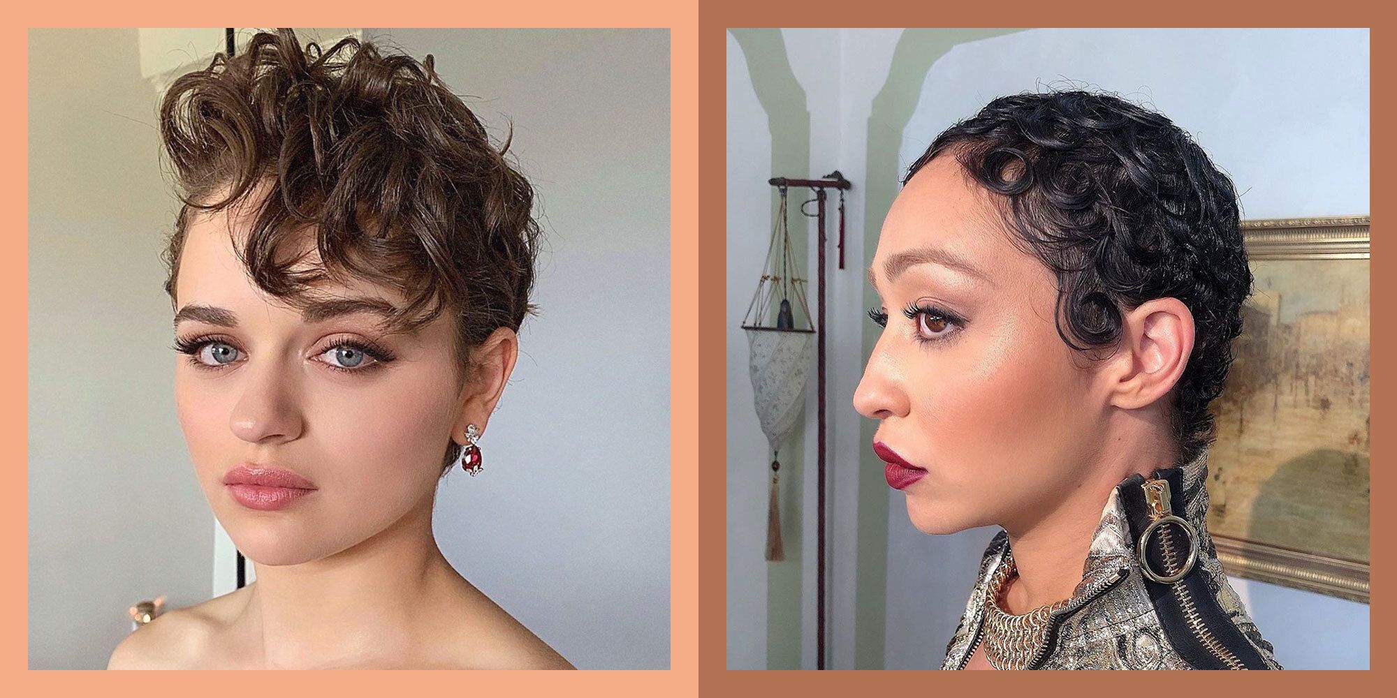 curly pixie hairstyles