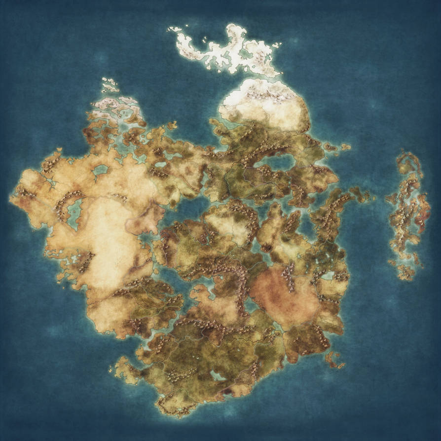 blank fantasy map