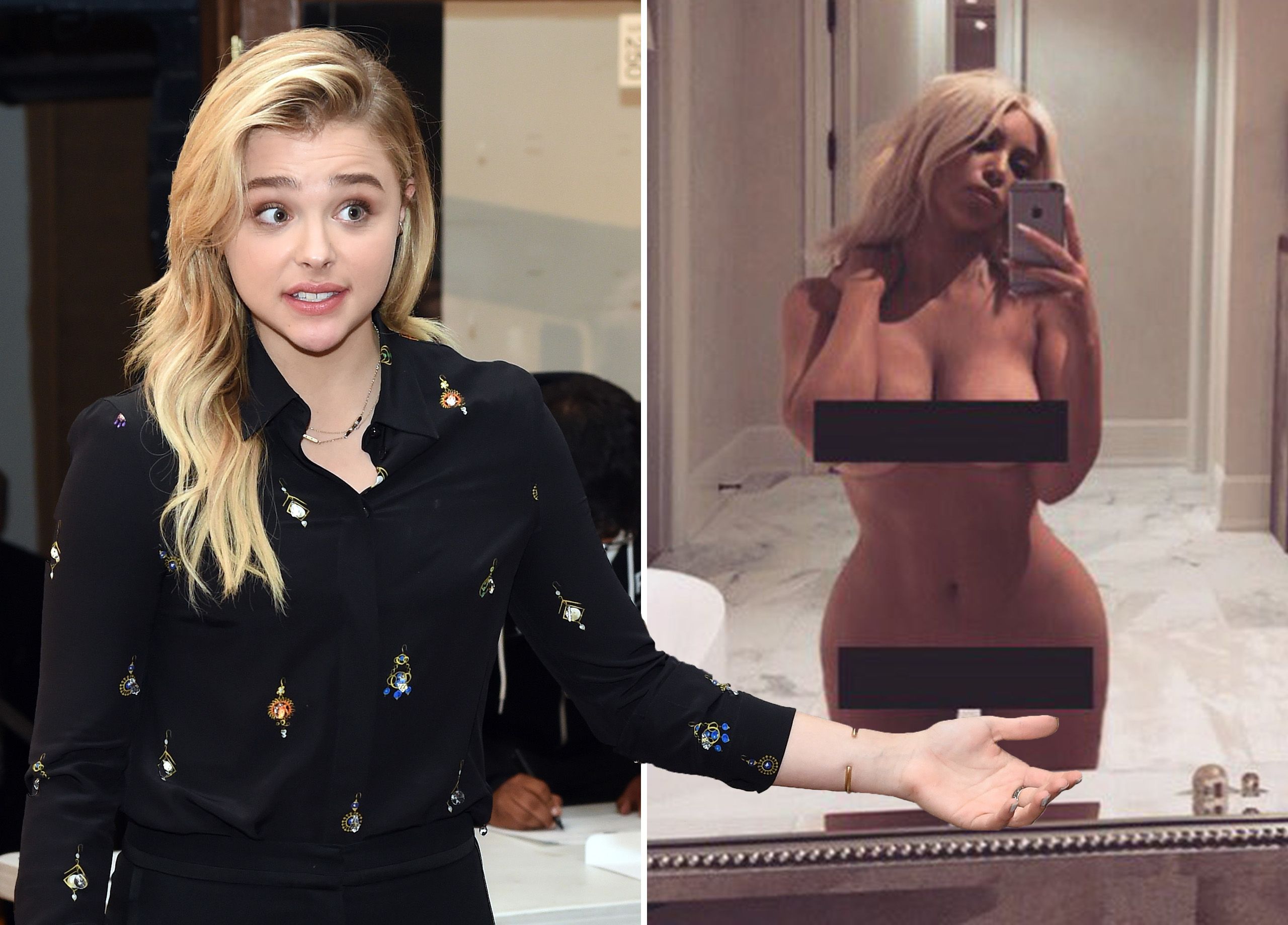 naked chloë grace moretz