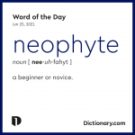 neophyte synonym