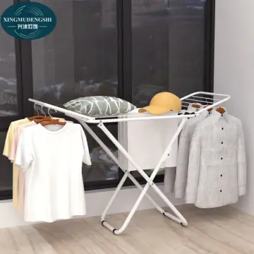 indoor clothes rack drying clothes