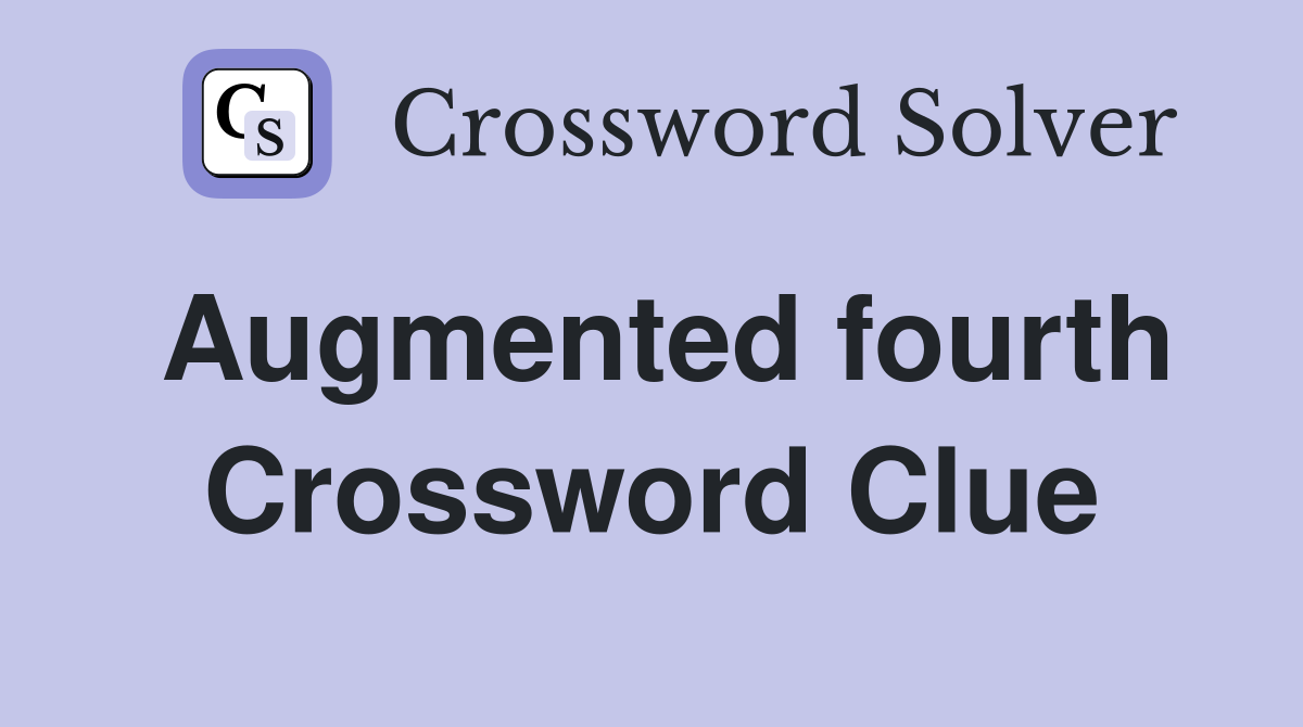 augmented crossword clue