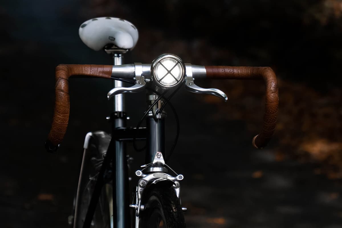 retro bicycle headlight