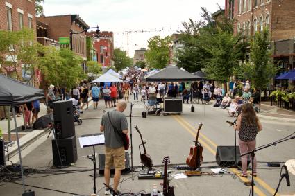 mosey down main street schedule