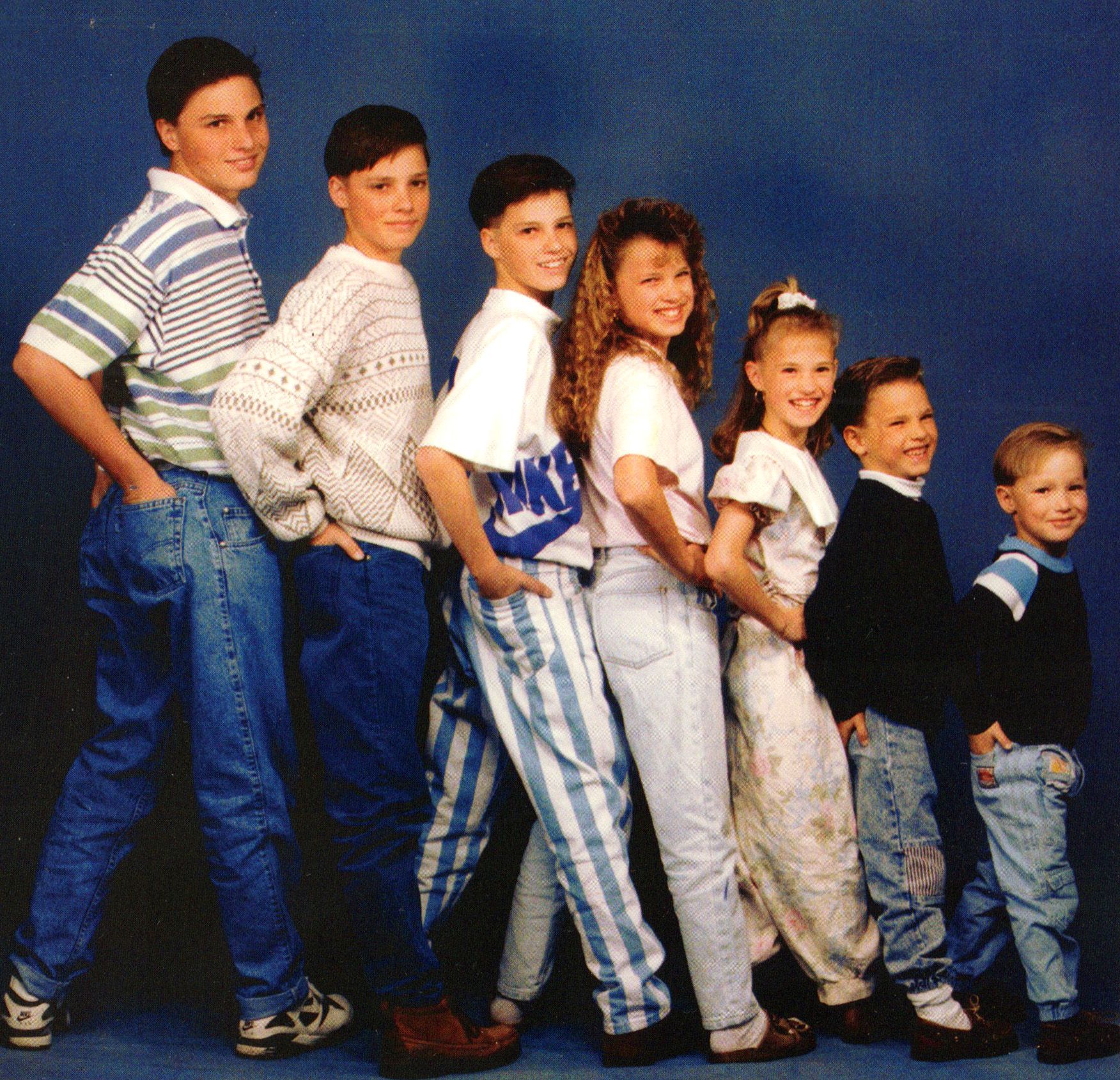 80s awkward family photos