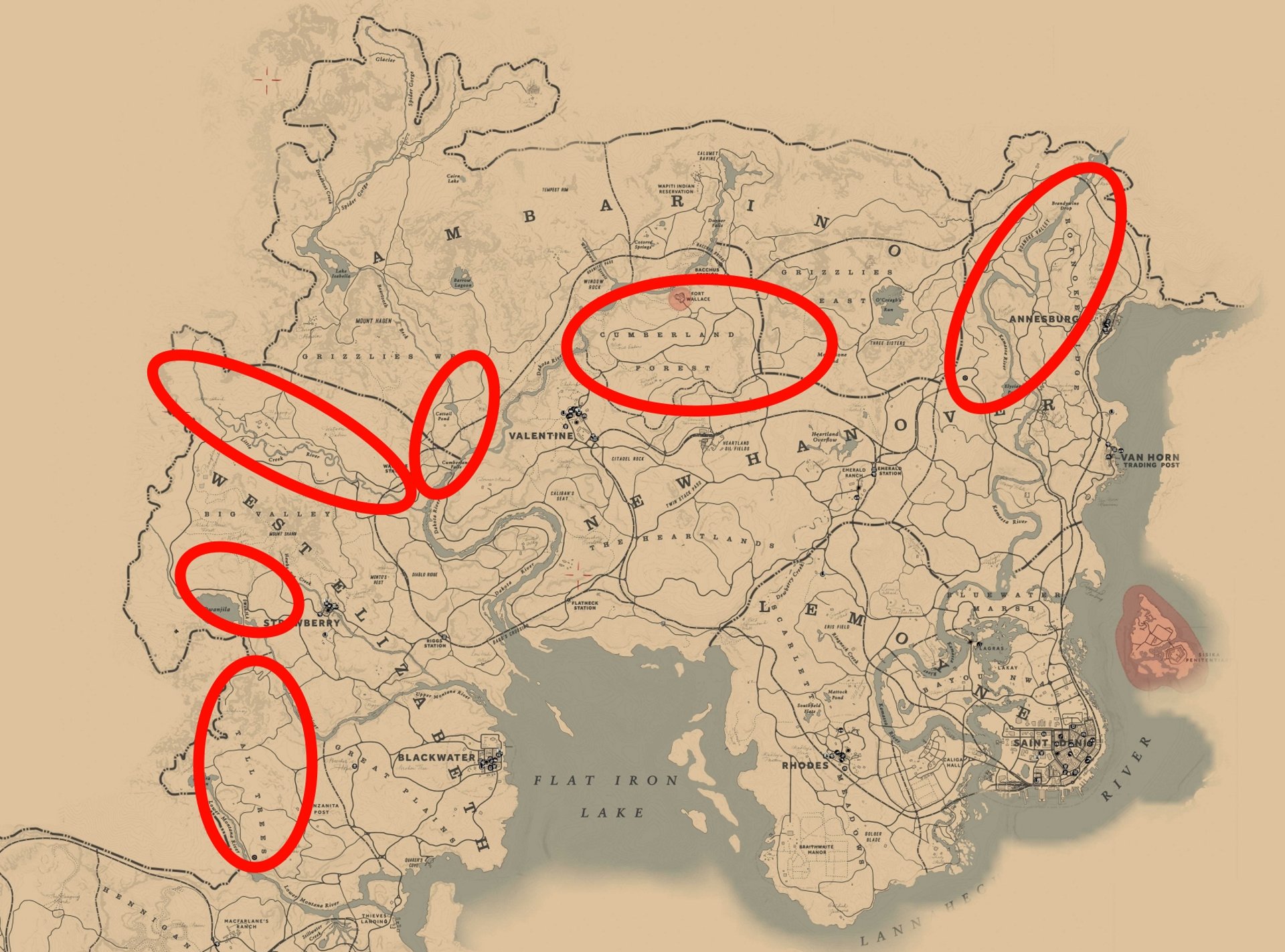 rdr2 wapiti location