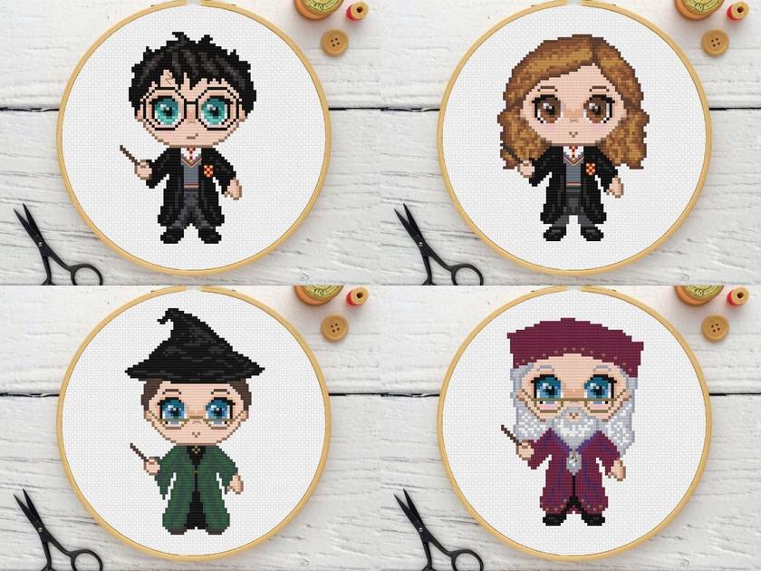 harry potter cross stitch patterns