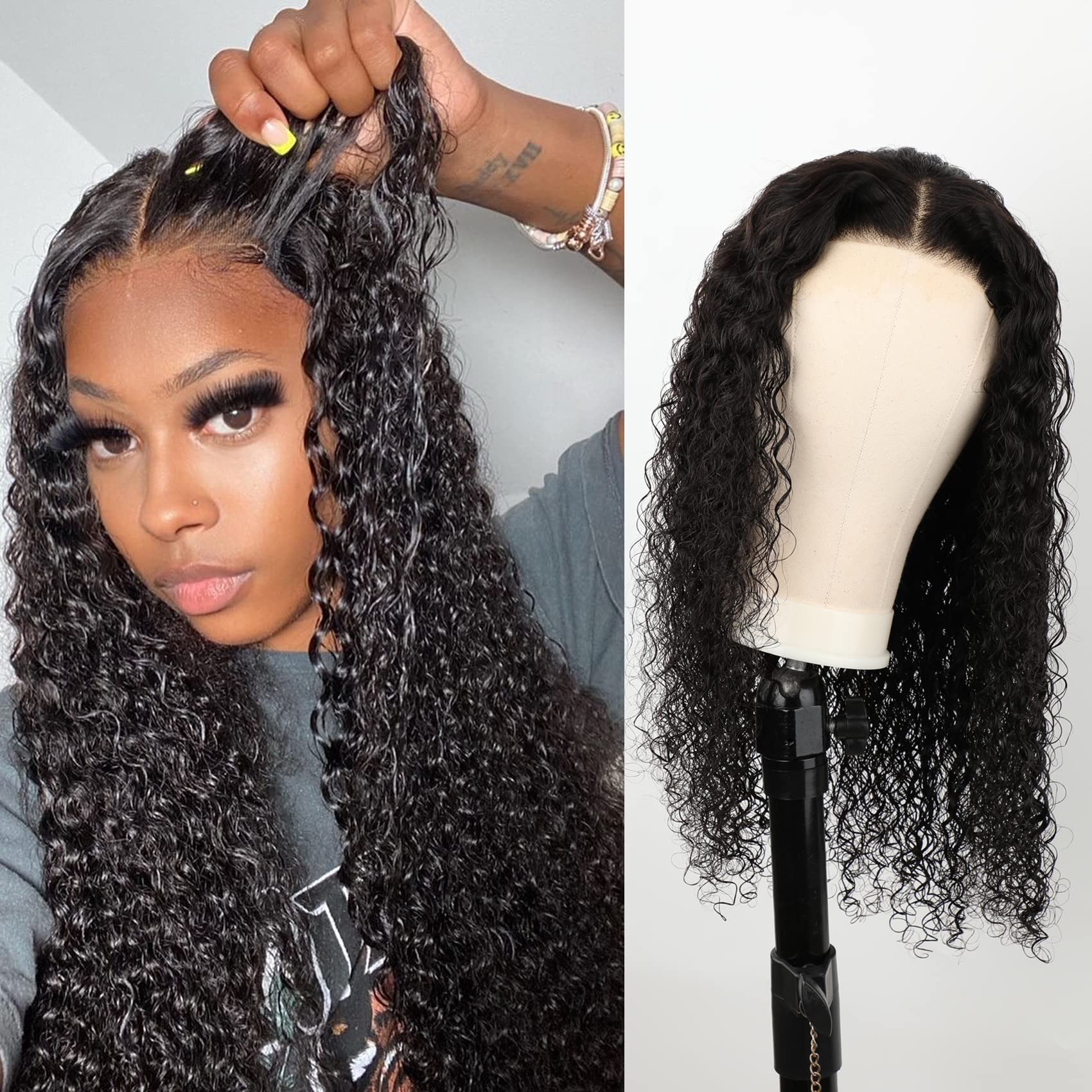 glueless lace front wigs