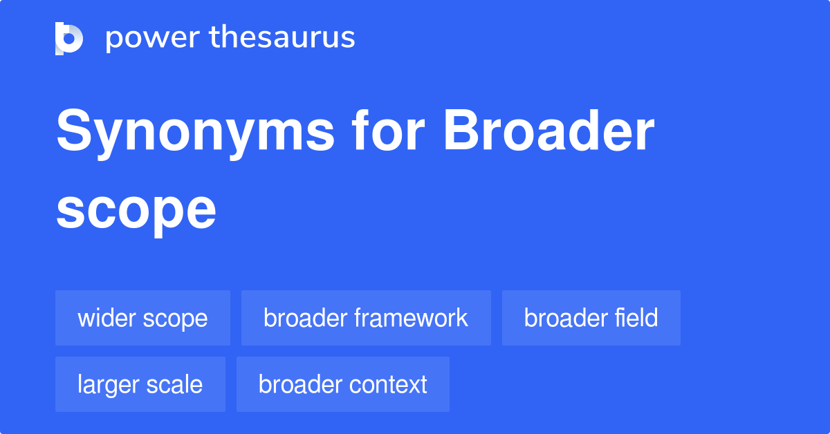 synonym scope