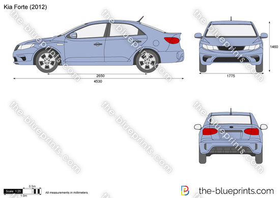 kia forte dimensions