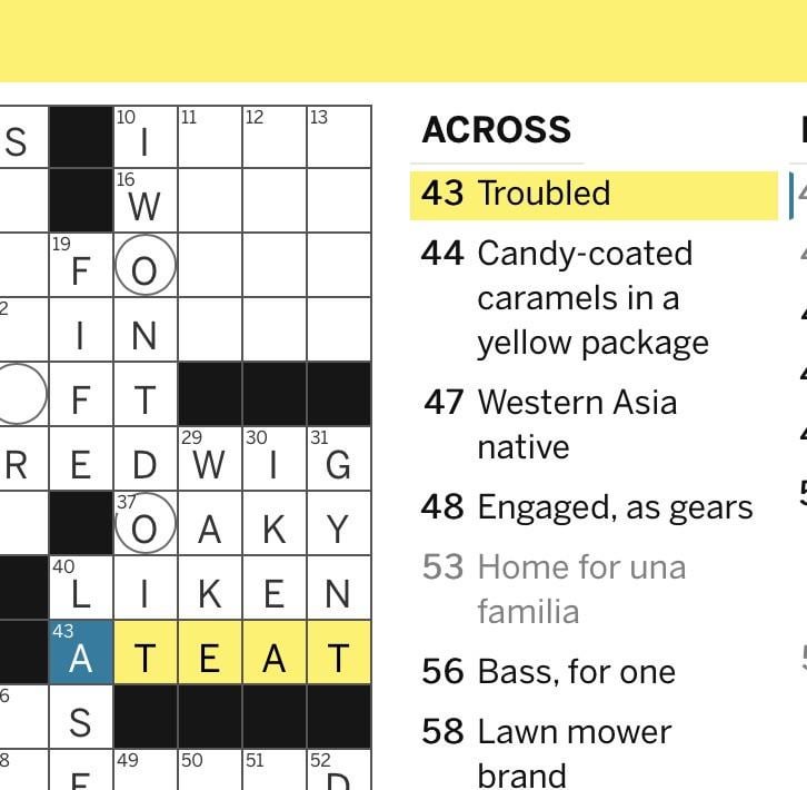 explaining crossword clue