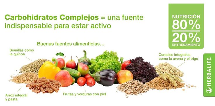 carbohidratos herbalife