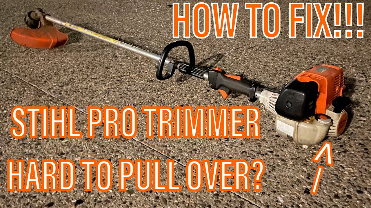 stihl string trimmer troubleshooting