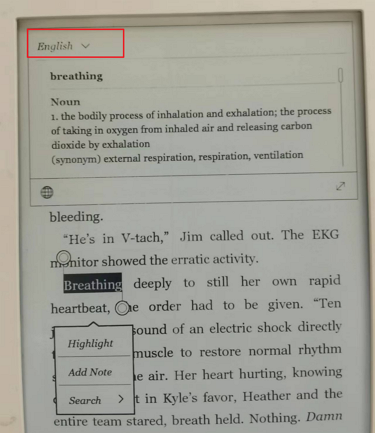 kobo dictionary