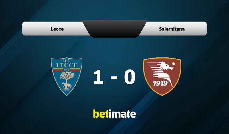 u.s. lecce vs salernitana standings