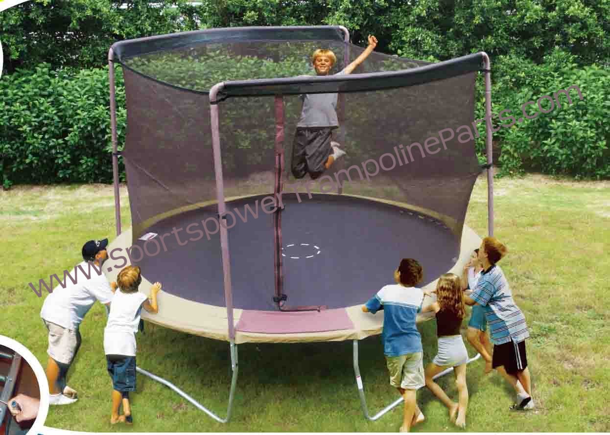 sportspower trampoline net