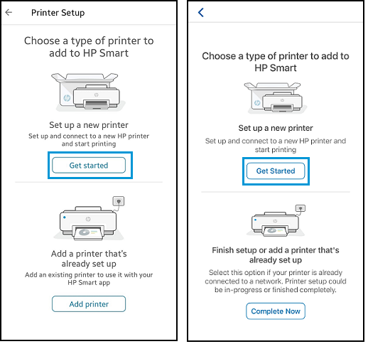 hp printer installation