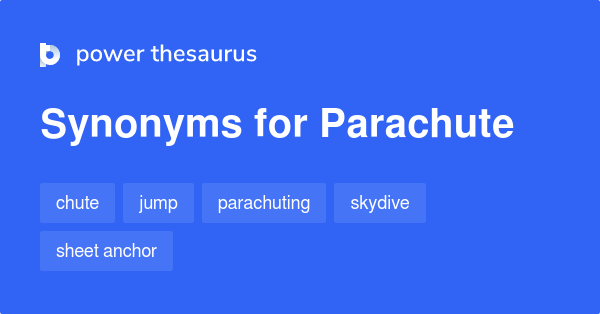 parachute synonym