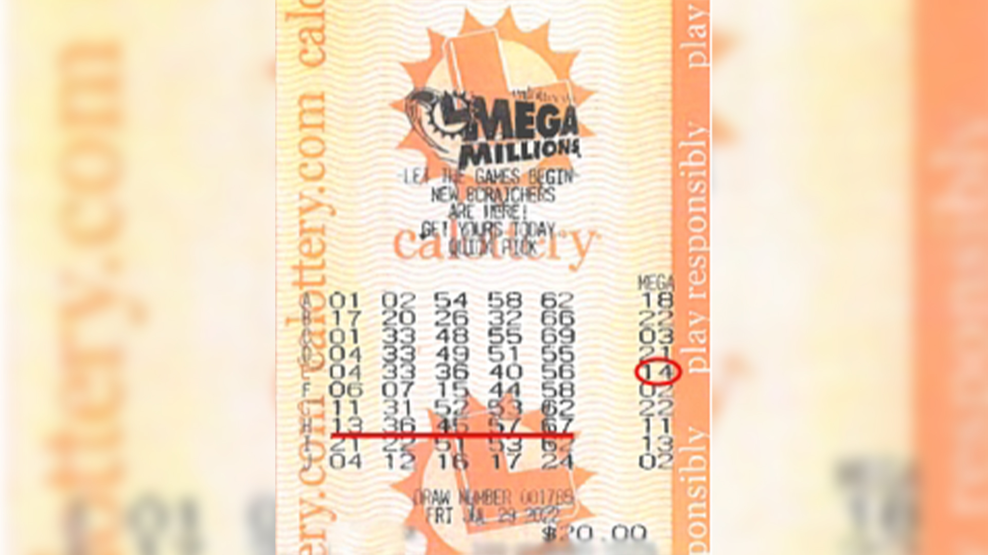 mega millions ca