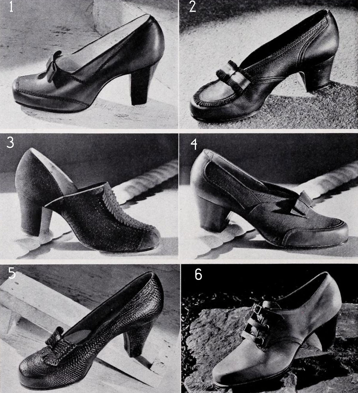 shoes from the 1940s