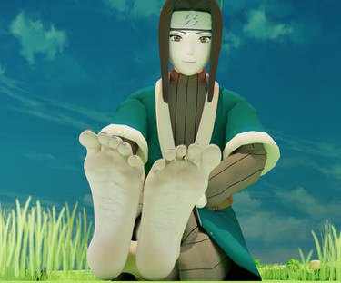 haku naruto feet