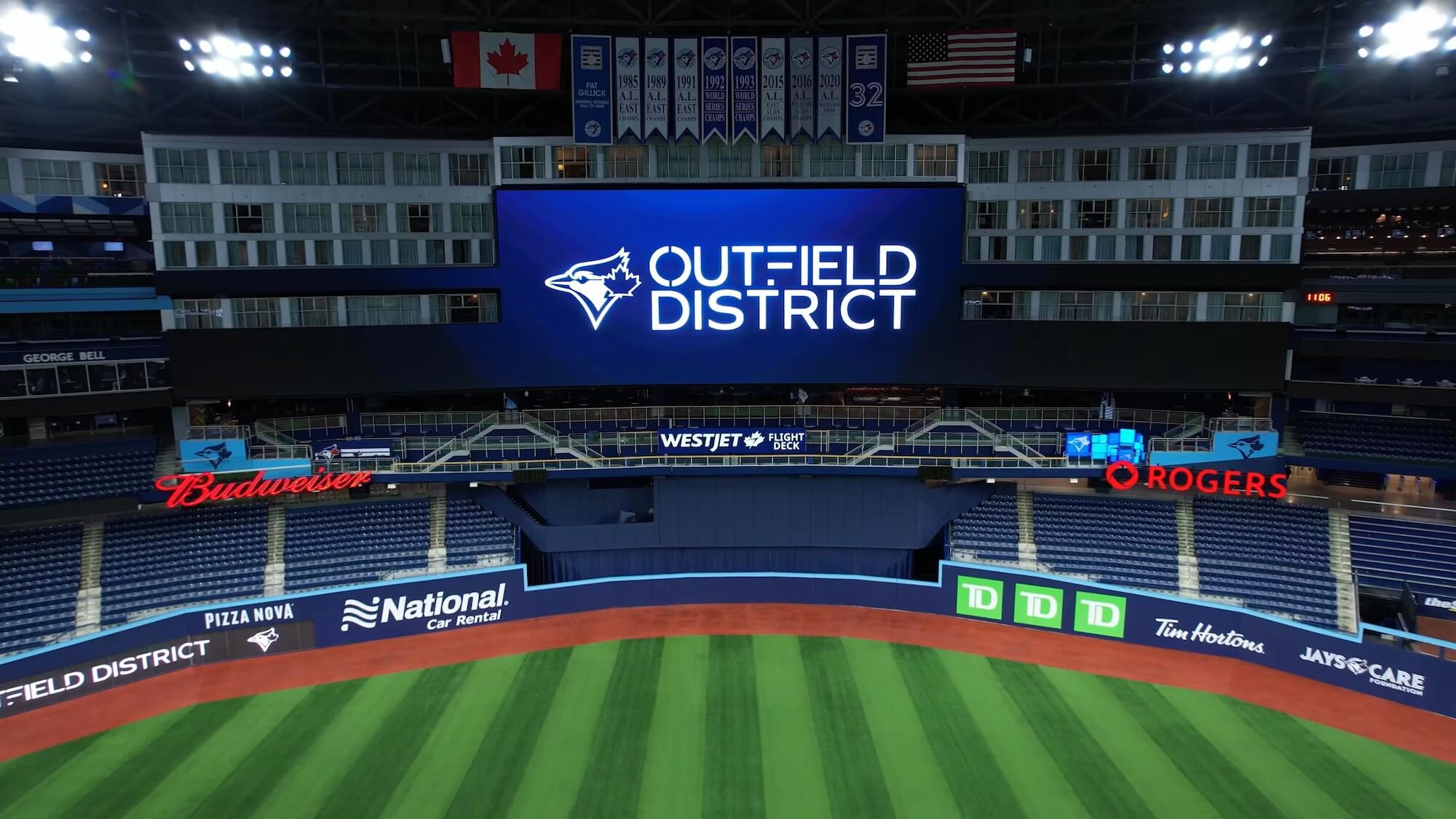 outfield district blue jays tickets