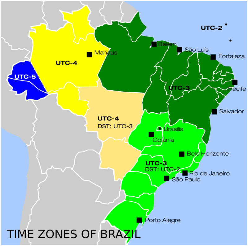 rio de janeiro brazil time zone