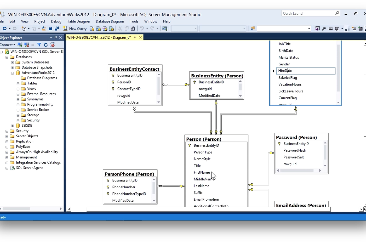 sql server management studio