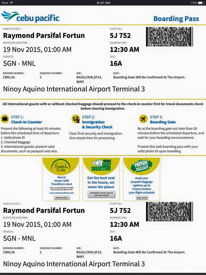 flight tickets to cebu