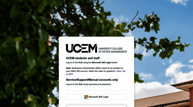 vle ucem login