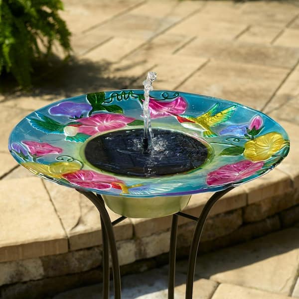 hummingbird bird bath fountains