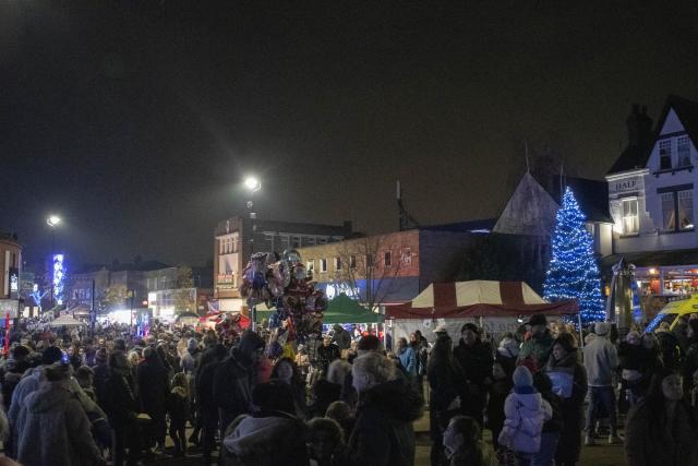 hucknall christmas lights 2023