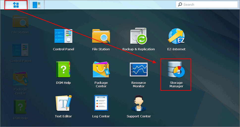 change raid type synology