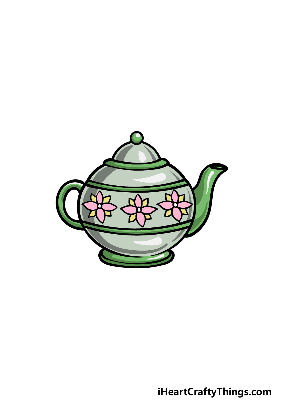 teapot drawing