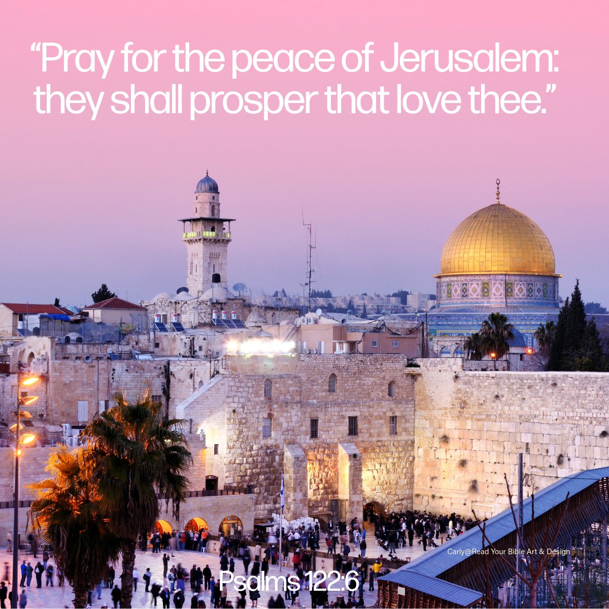 pray for the peace of jerusalem kjv